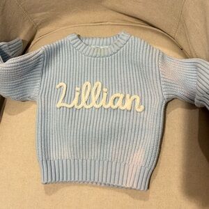 Blue Kids Sweater